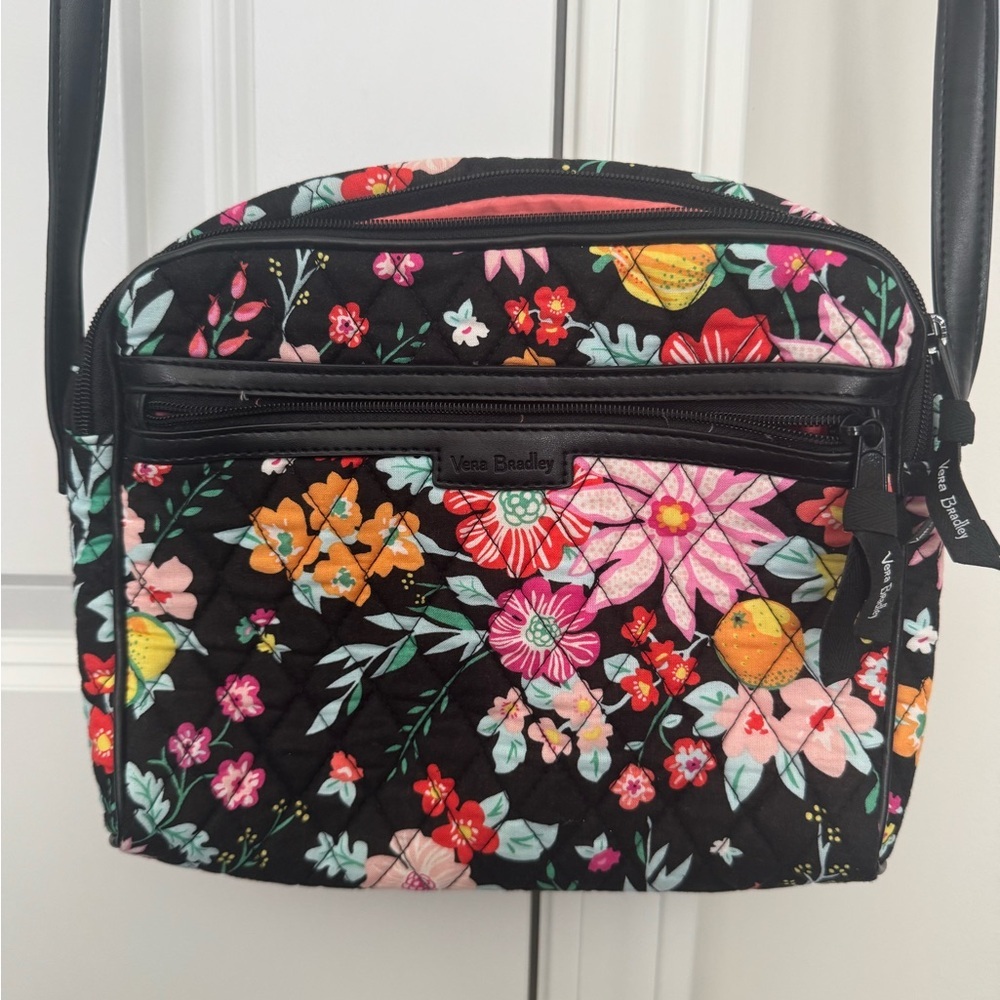 Vera Bradley Black Floral Women's Bag